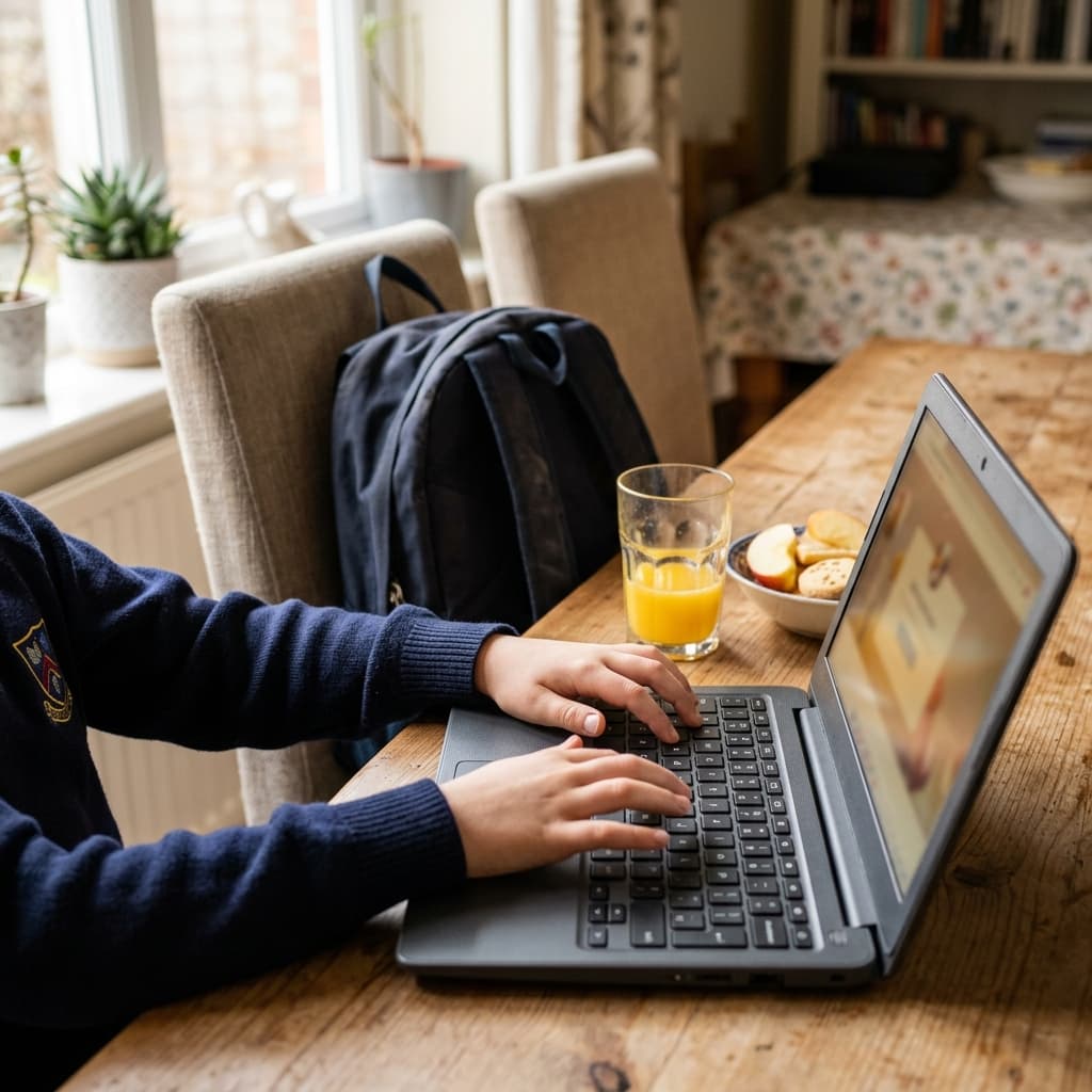 Flexible after-school online Quran classes for UK families British Muslim children learning Quran online during after-school hours with a certified tutor